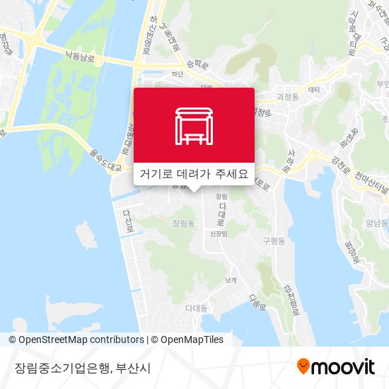 장림중소기업은행 지도