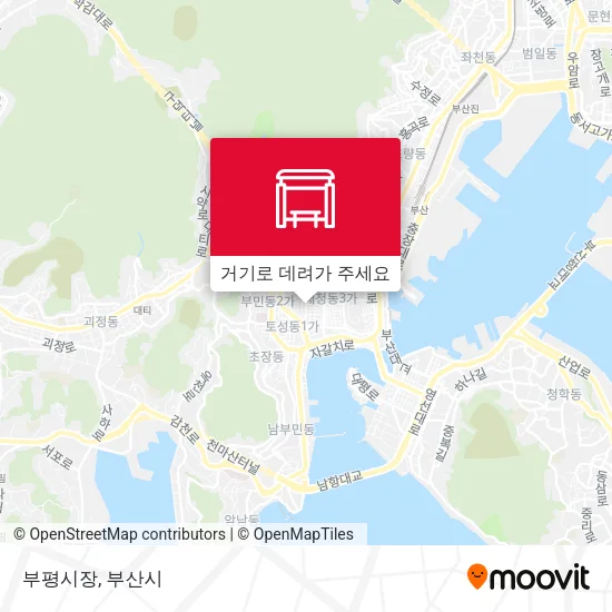 부평시장 지도