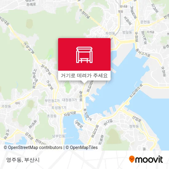영주동 지도