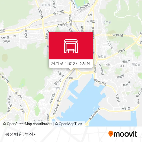 봉생병원 지도