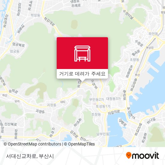 서대신교차로 지도