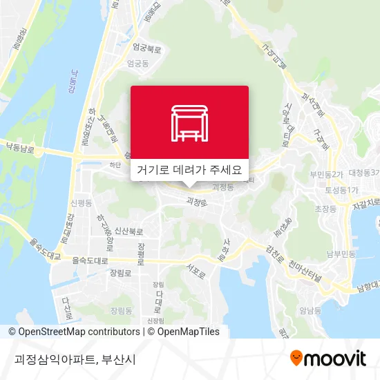 괴정삼익아파트 지도