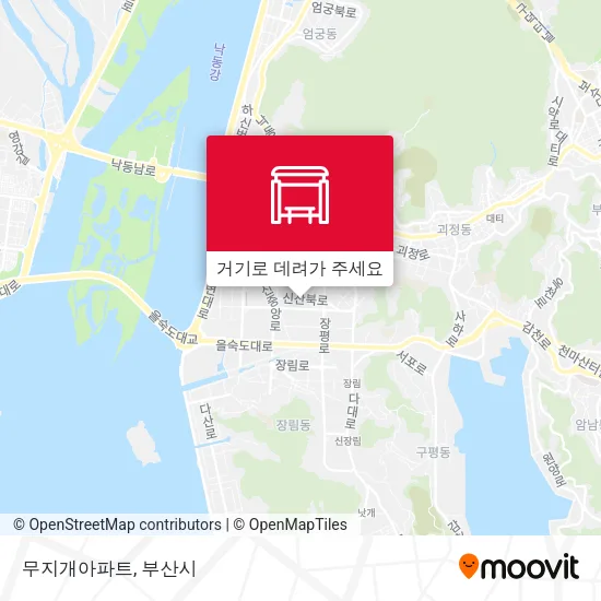 무지개아파트 지도