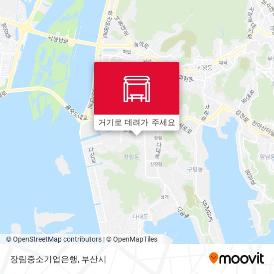 장림중소기업은행 지도