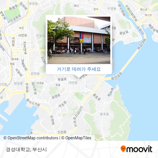 경성대학교 지도