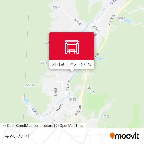 주진 지도