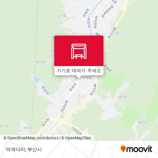 덕계다리 지도