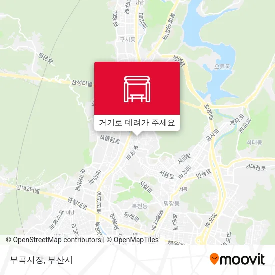부곡시장 지도