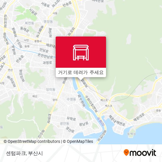 센텀파크 지도