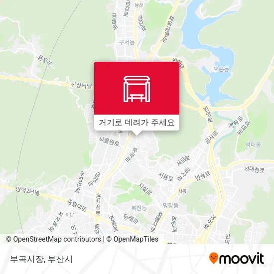 부곡시장 지도