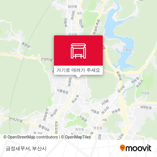 금정세무서 지도