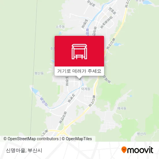 신명마을 지도