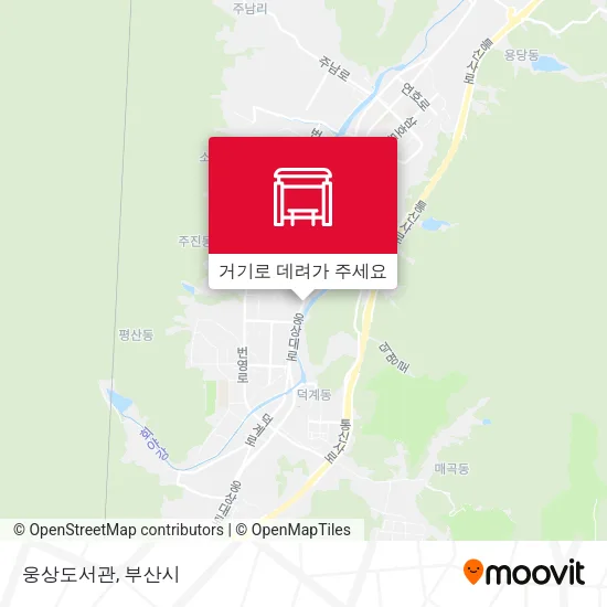 웅상도서관 지도