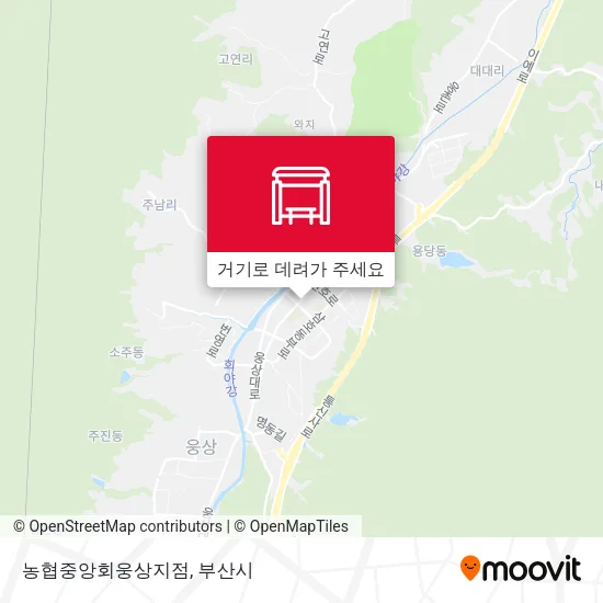 농협중앙회웅상지점 지도