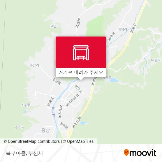 북부마을 지도