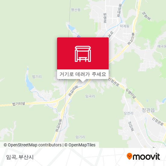 임곡 지도
