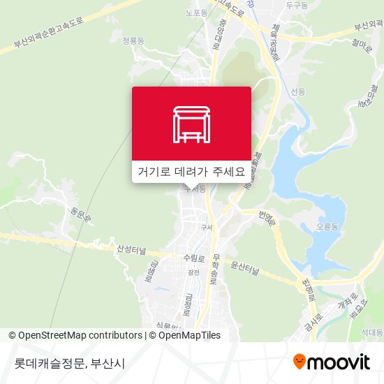 롯데캐슬정문 지도