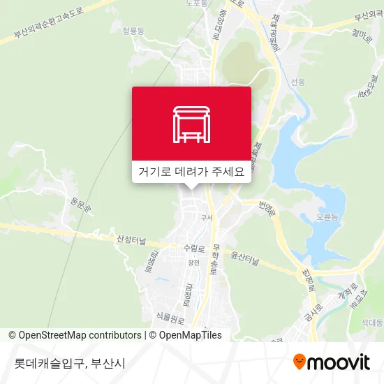 롯데캐슬입구 지도