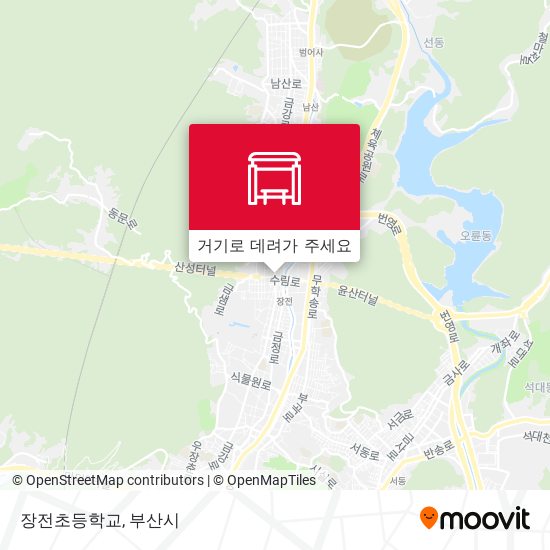 장전초등학교 지도