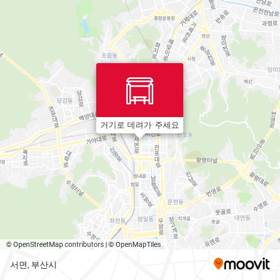 서면 지도