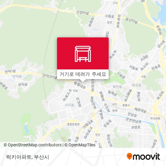럭키아파트 지도