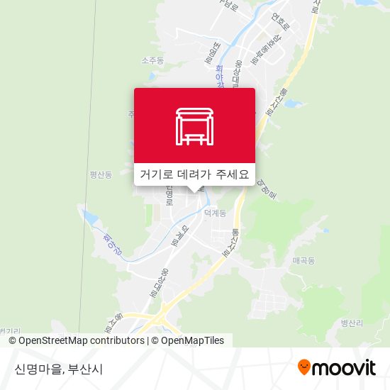 신명마을 지도