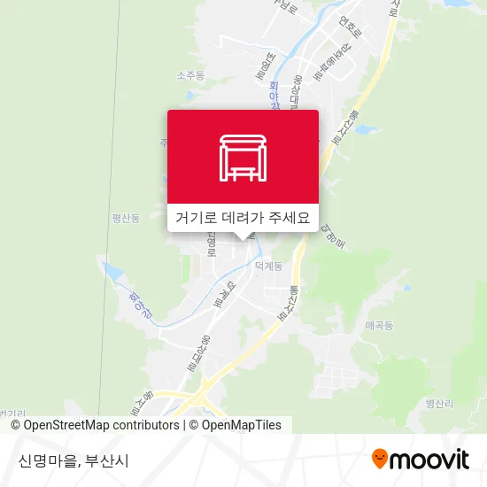 신명마을 지도