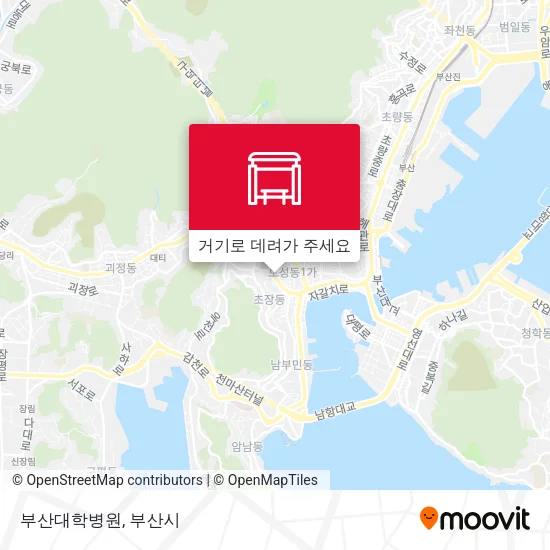 부산대학병원 지도