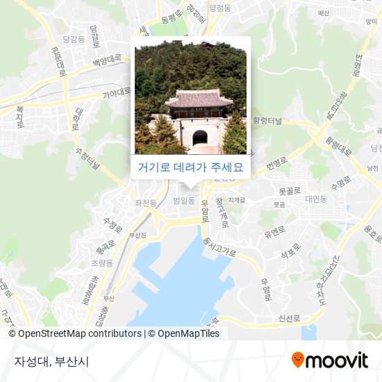 자성대 지도