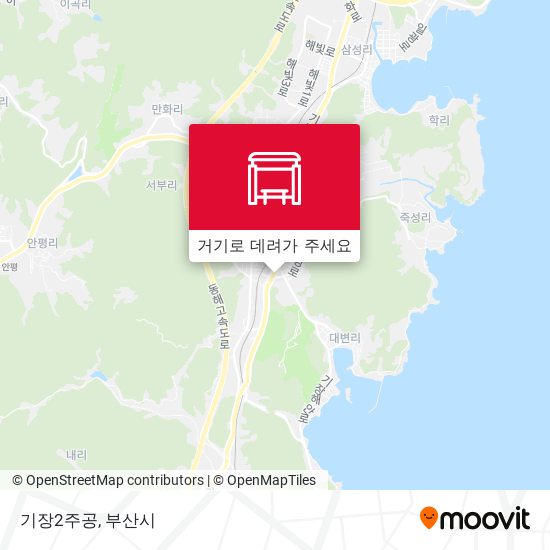 기장2주공 지도