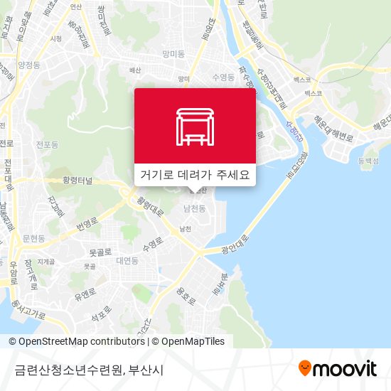 금련산청소년수련원 지도