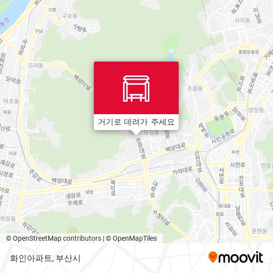 화인아파트 지도