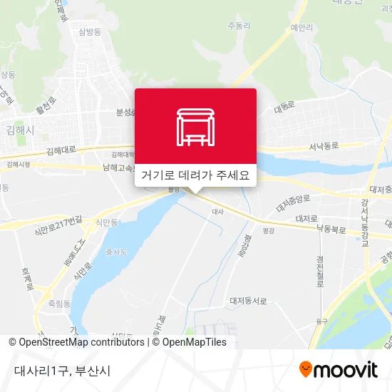 대사리1구 지도