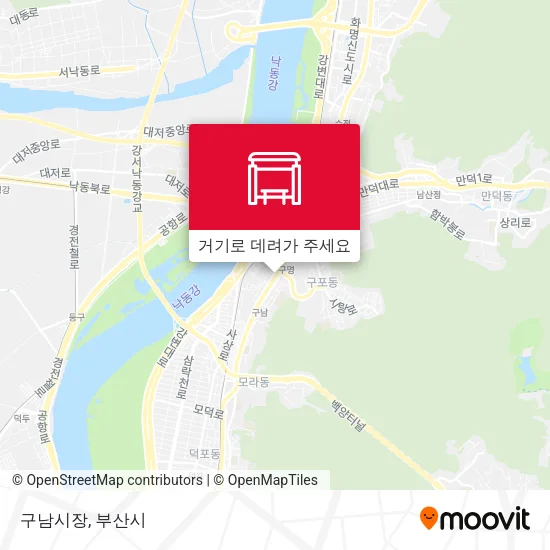 구남시장 지도