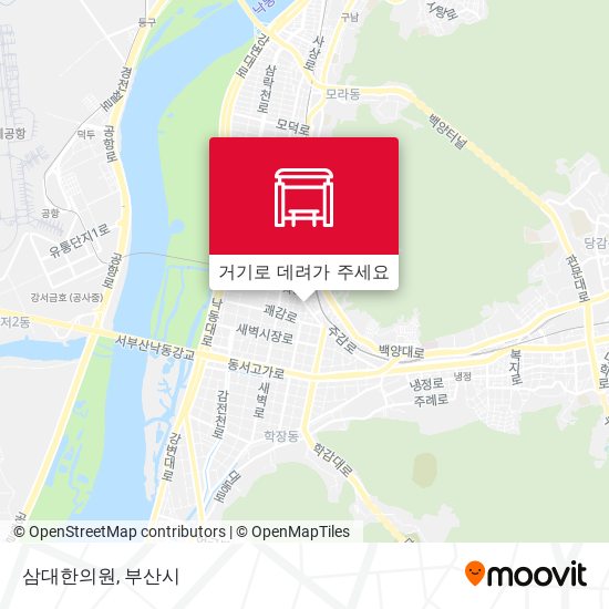 삼대한의원 지도