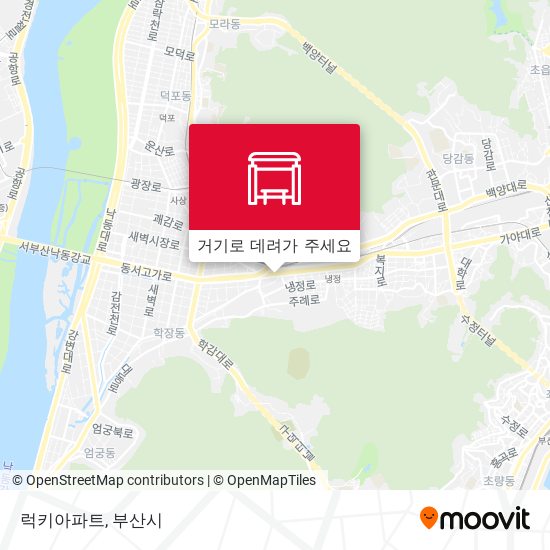 럭키아파트 지도