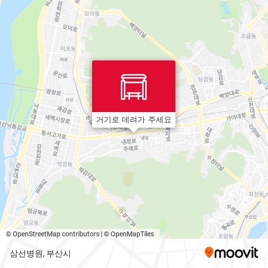 삼선병원 지도
