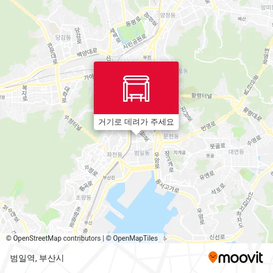 범일역 지도