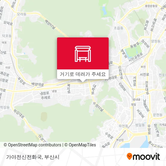 가야전신전화국 지도