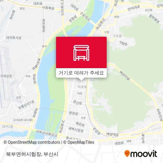 북부면허시험장 지도