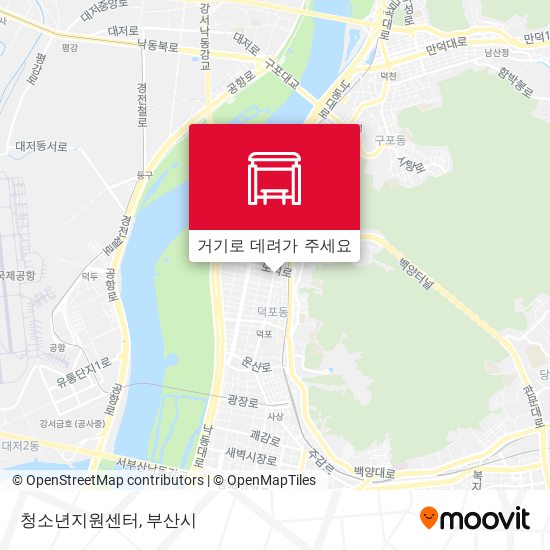 청소년지원센터 지도