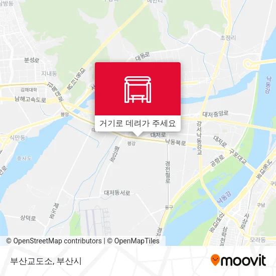 부산교도소 지도