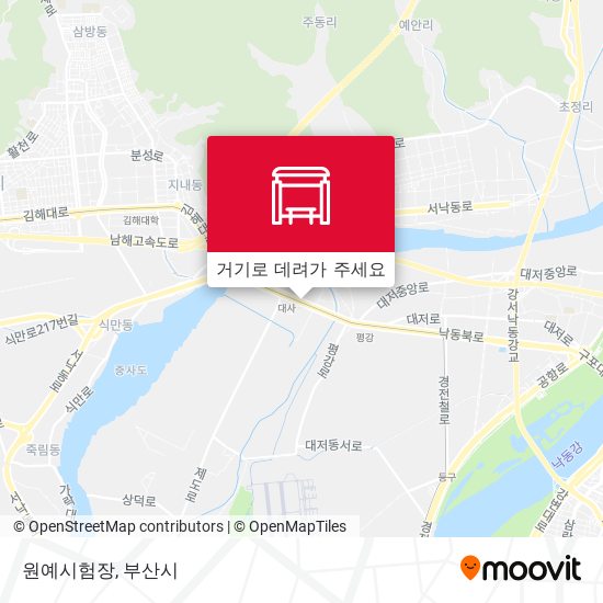 원예시험장 지도
