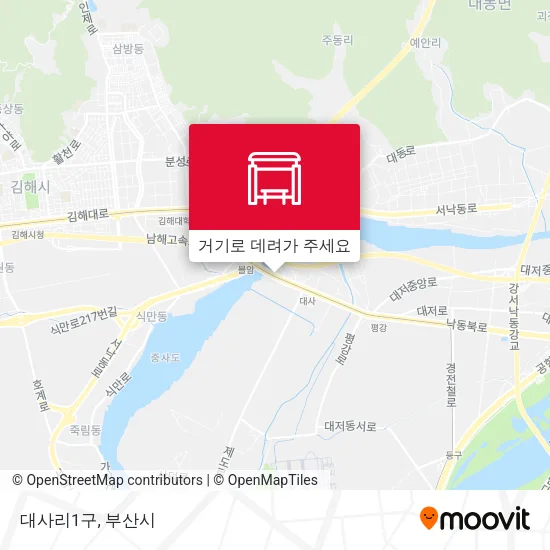 대사리1구 지도