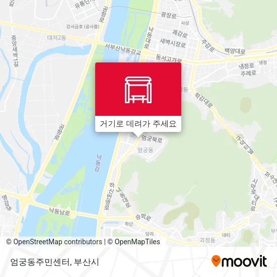 엄궁동주민센터 지도