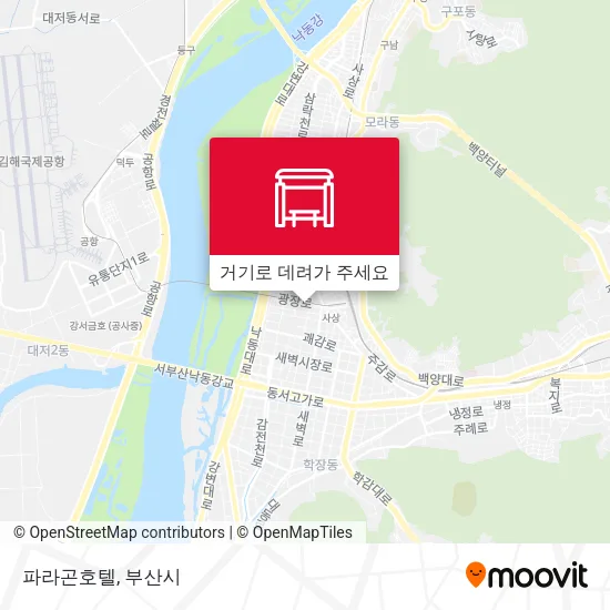 파라곤호텔 지도
