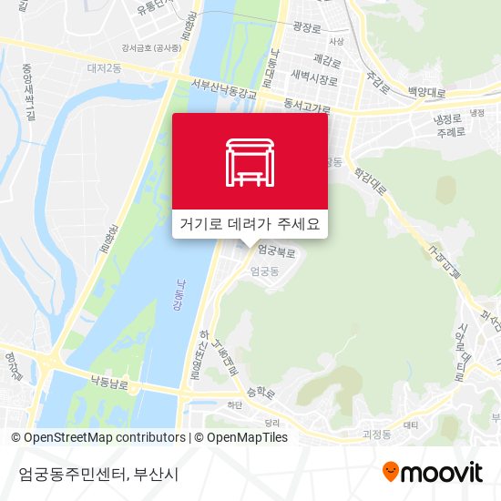 엄궁동주민센터 지도