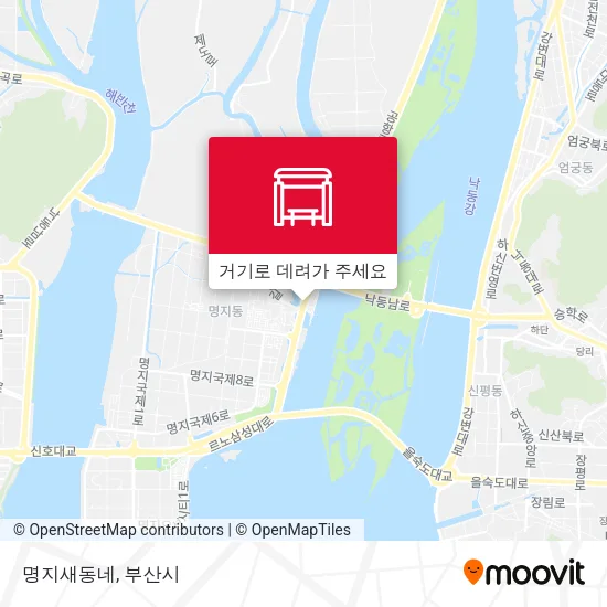명지새동네 지도