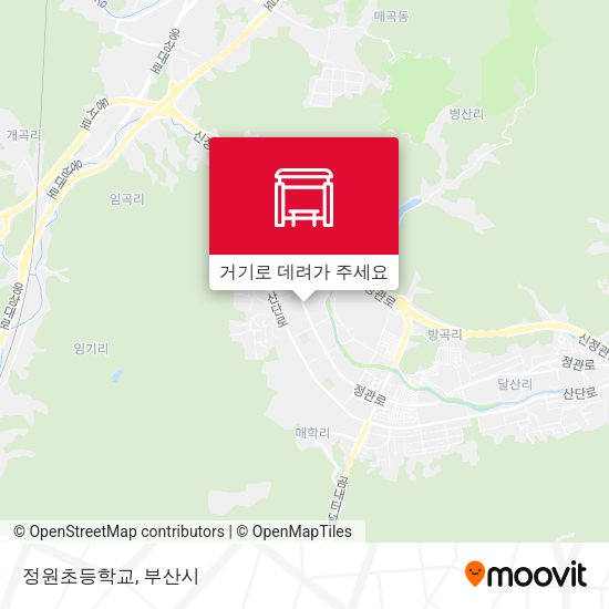 정원초등학교 지도