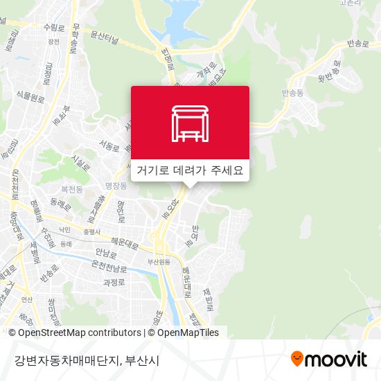 강변자동차매매단지 지도